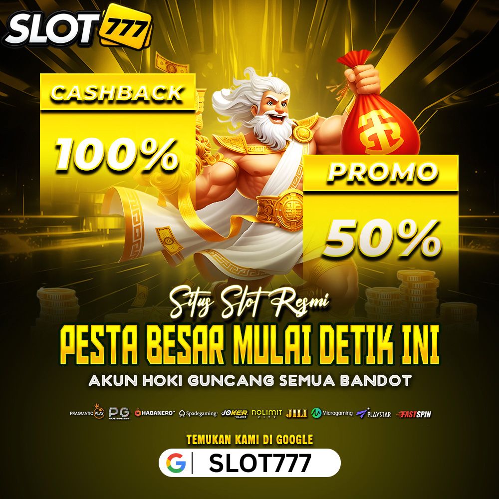 SLOT777: Link Slot Gacor Online Resmi Terpercaya Auto Maxwin Via Qris image 1